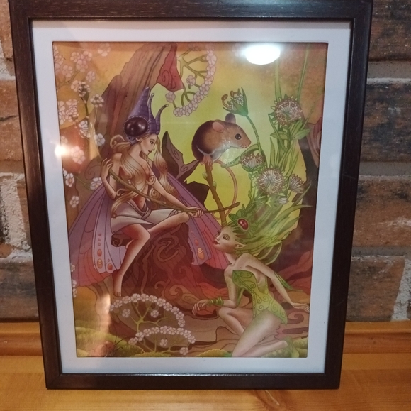 Fairies in Garden art print picture - Picture 12 of 12